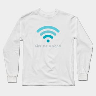 wifi signal Long Sleeve T-Shirt